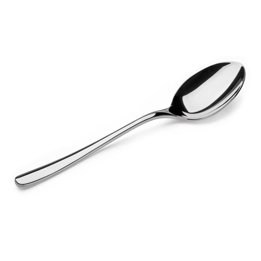 [13-1040] Vague Stainless Steel Stylo Serving Spoon