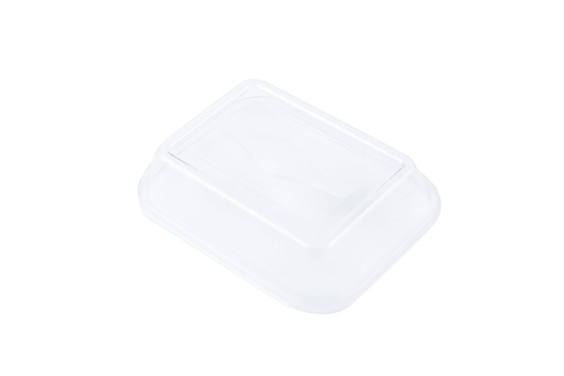 [13-117C] Vague Plastic Small Reactangular Cover Clear