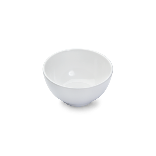 [36-013P] Vague Melamine White Bowl 9 cm / 3.5"