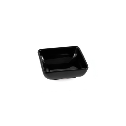 [36-456B] Vague Melamine Square Bowl 7 cm
