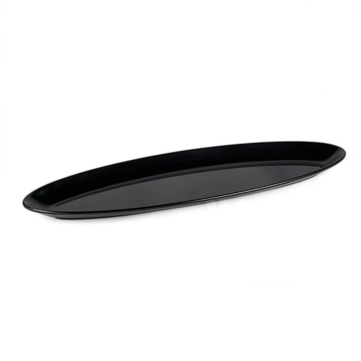 [36-496B] Vague Melamine Oval Serving Platter 53.5 cm