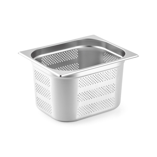 [GN-050-U12] Vague Stainless Steel Perforated Gastronorm Pan GN-Perforated 1/2 -200 mm