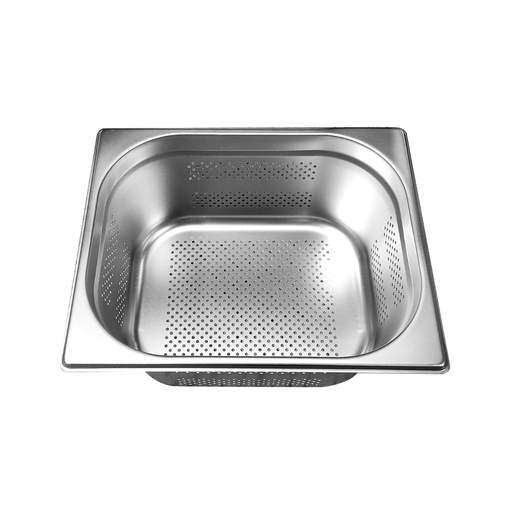 [GN-051-U12] Vague Stainless Steel Perforated Gastronorm Pan GN-Perforated 1/2 -150 mm