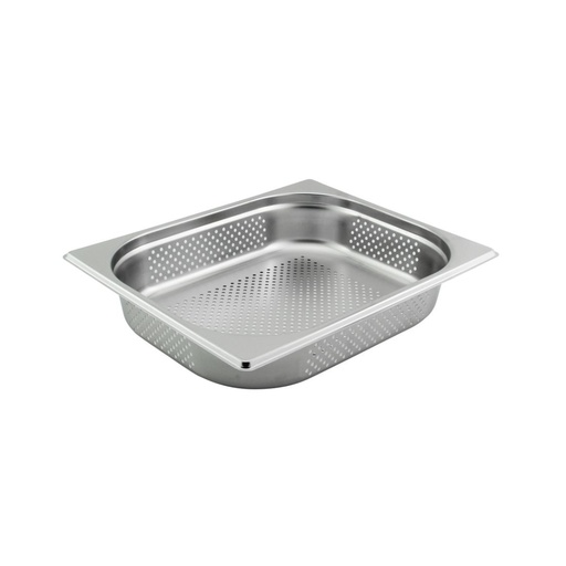 [GN-053-U12] Vague Stainless Steel Perforated Gastronorm Pan GN-Perforated 1/2 -65 mm