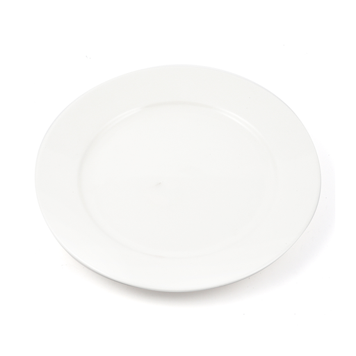 [08-1354] B2B Ivory Porcelain Flat Plate 20 cm / 8"