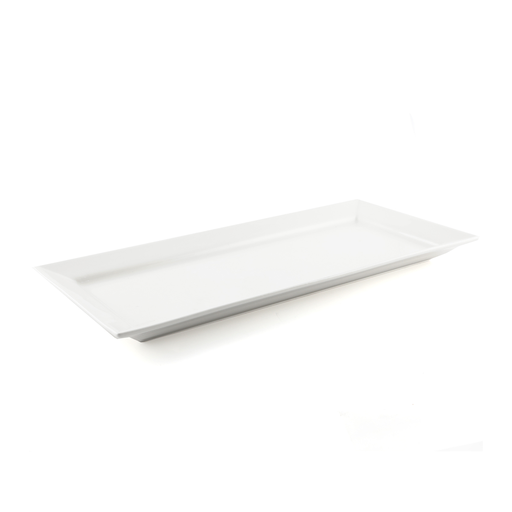 [08-1509] B2B Ivory Porcelain Mashai Rectangular Platter 35 cm / 14"