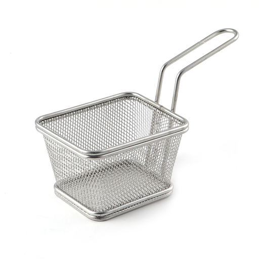 [13-1116N] Stainless Steel Rectangular Fry Basket