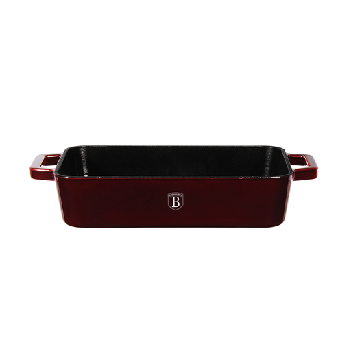 [BH-058] Berlinger Haus Burgundy Cast Iron Roaster 30 cm / BH/6500