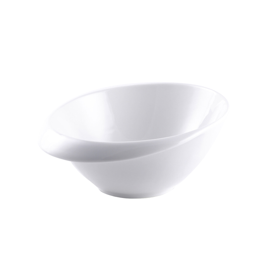 [08-350] Porceletta Ivory Porcelain Shallow Bowl 17.5 cm