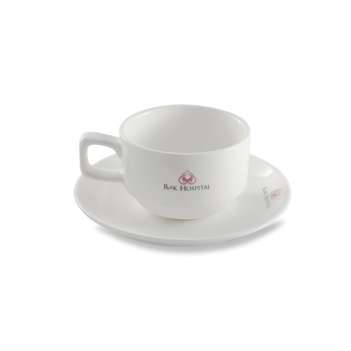 [08-148D] Porceletta Ivory Porcelain Coffee Cup & Saucer 200 ml