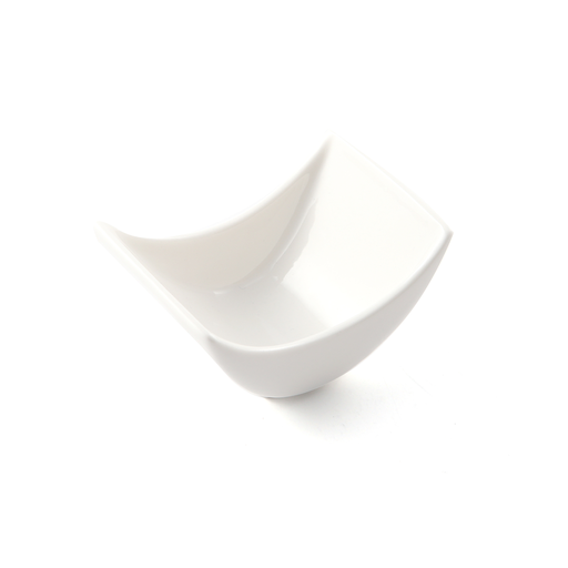 [08-1492] Porceletta Ivory Porcelain Dish 8 cm