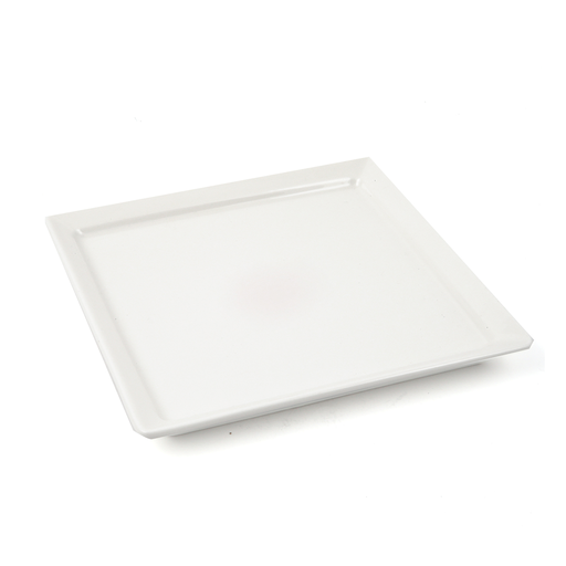 [08-1555] Porceletta Ivory Porcelain Square Plate 14 cm / 10'