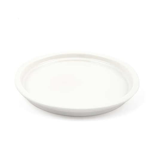 [08-213] Porceletta Ivory Porcelain Rim Stackable Plate 23 cm / 9"