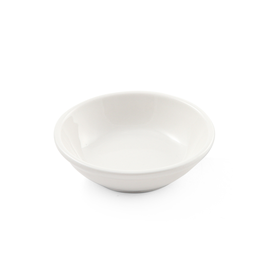 [08-239] Porceletta Ivory Porcelain Small Sauce Dish 9.75 cm 4"
